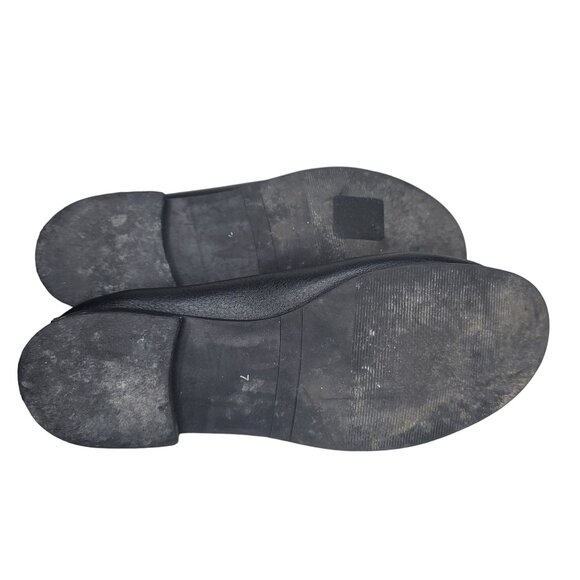 Driver Club USA Leather Studded flat Loafers Size 7 - Picture 4 of 8